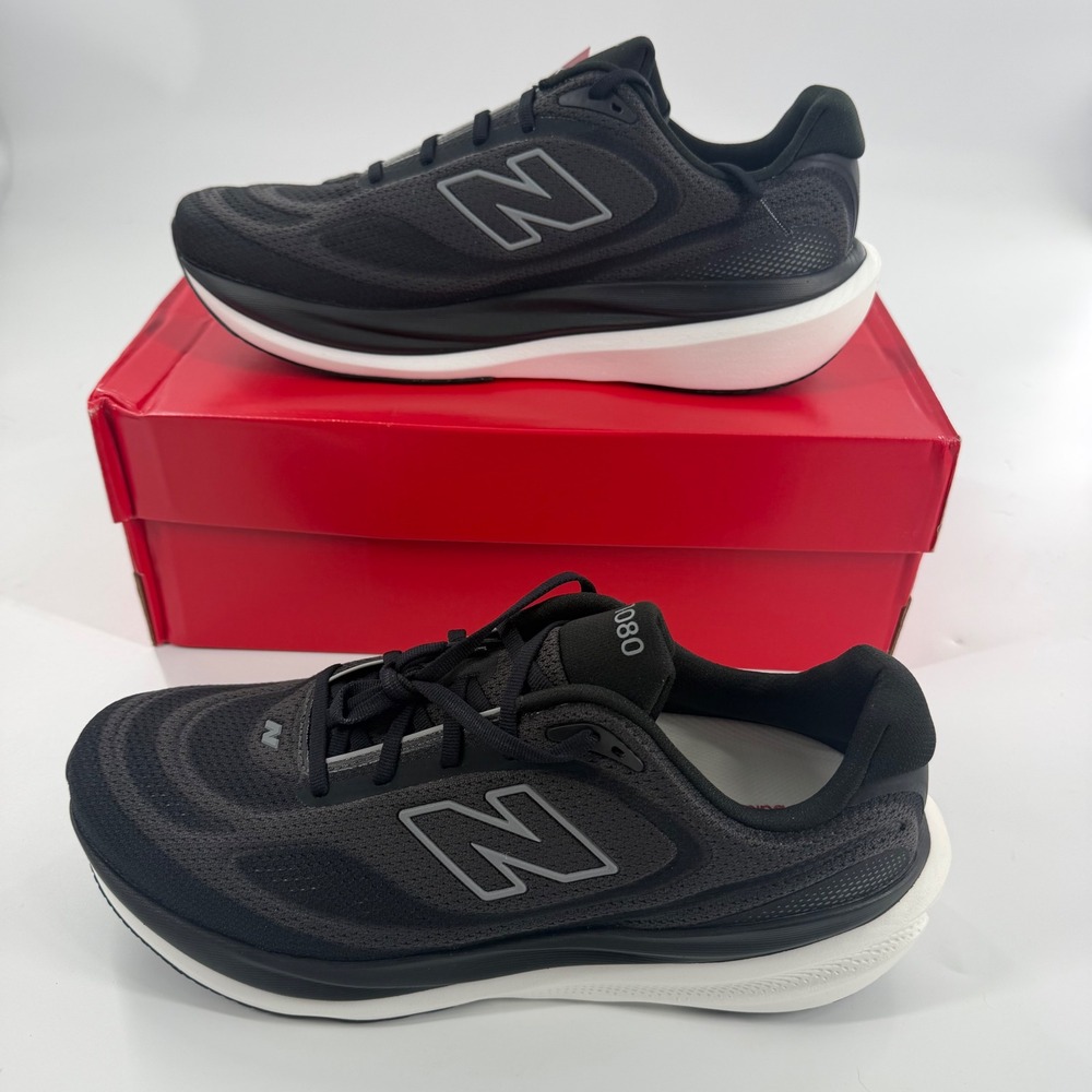 New Balance Fresh Foam X 1080 v13 Mens Running Shoes Black M10802FR Size 12 D